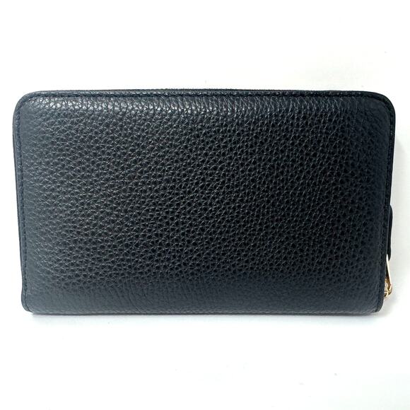 Coach Medium Id Zip Wallet in Black Leather C4124 - Picture 2 of 7